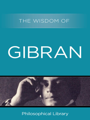 cover image of The Wisdom of Gibran